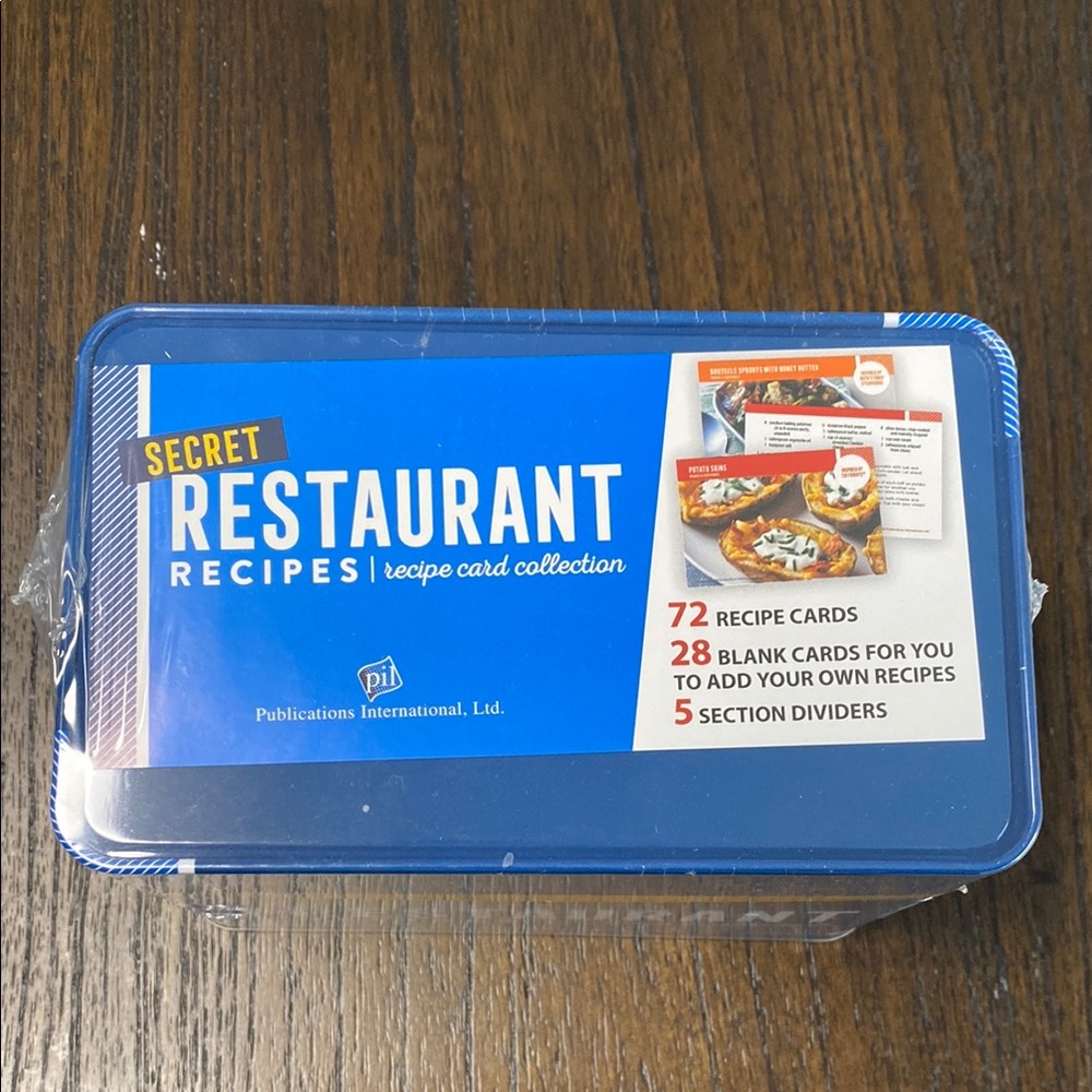 Secret Restaurant Recipes Card Collection - Picture 2 of 3